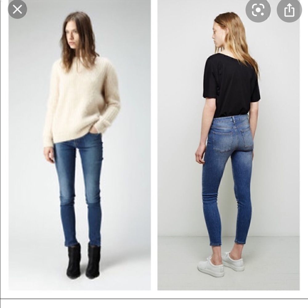 [Acne Studio] Skin 5 Blue‎ Jeans Straight / Skinny - Size 28